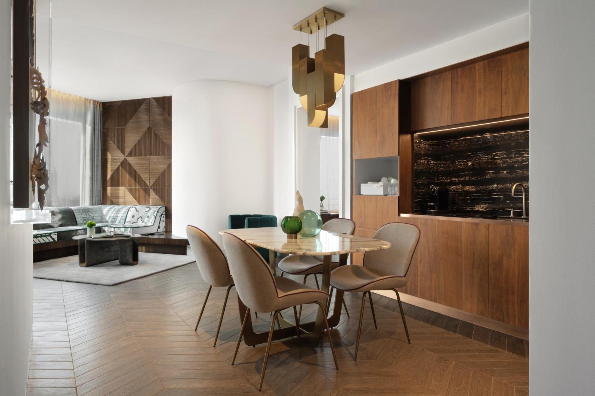 מלון So/ Uptown דובאי מראה חיצוני תמונה Interior of a typical apartment