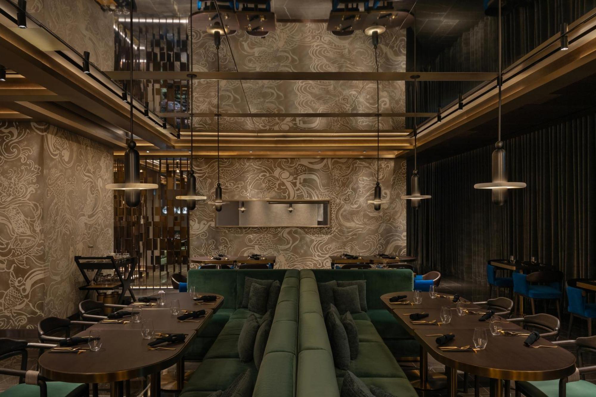 מלון So/ Uptown דובאי מראה חיצוני תמונה Interior of the restaurant