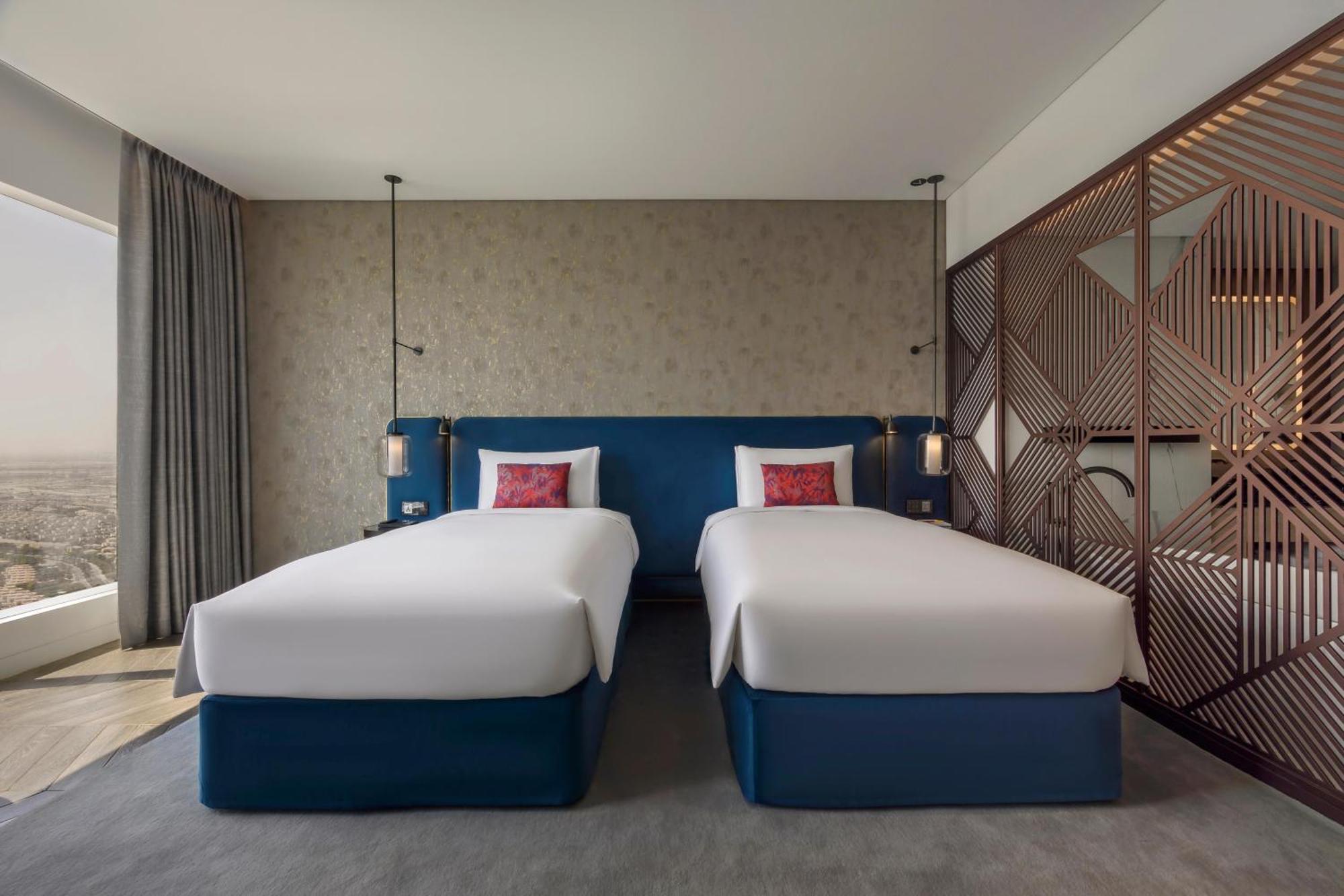 מלון So/ Uptown דובאי חדר תמונה Deluxe twin room